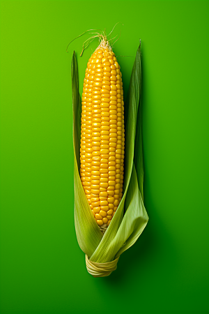 玉米丰收食材粮食摄影图