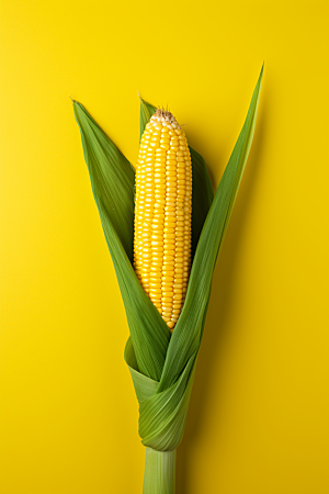 玉米丰收田野粮食摄影图