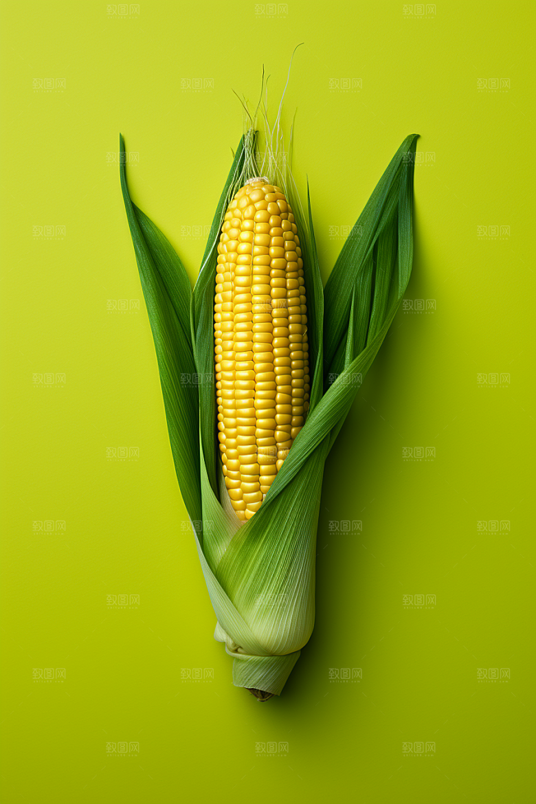 玉米丰收高清食材摄影图