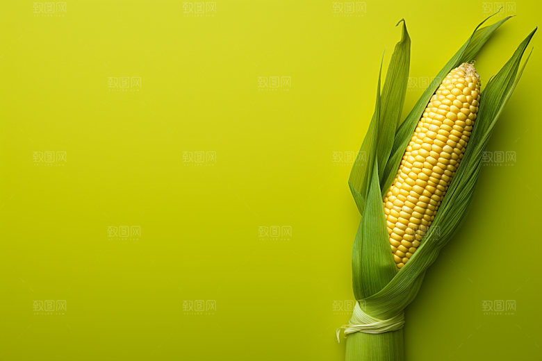 玉米丰收农业粮食摄影图
