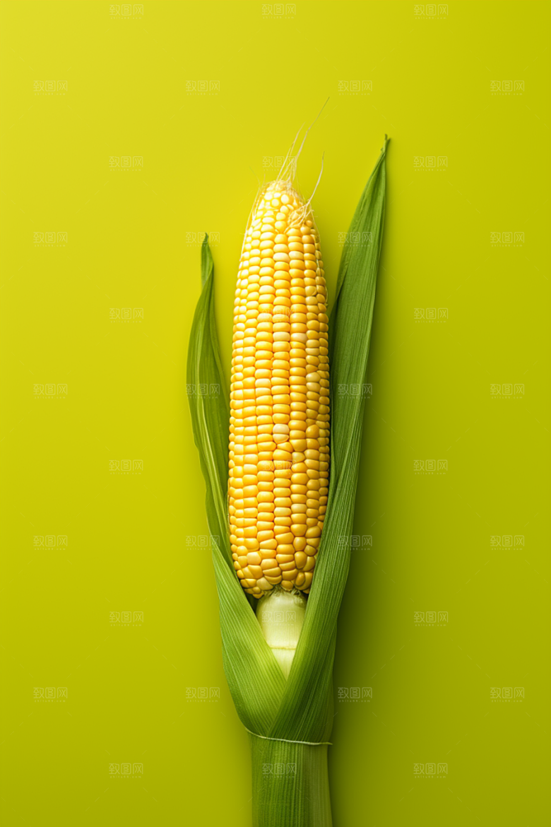 玉米丰收高清粮食摄影图