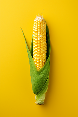 玉米丰收农田高清摄影图