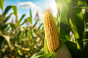 玉米丰收食材高清摄影图