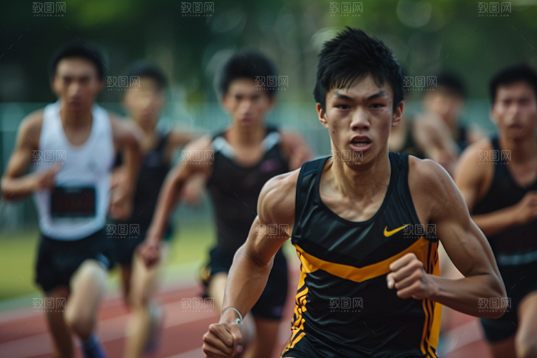 运动会人物肖像高清青少年摄影图