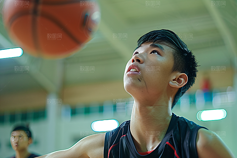 校园运动青少年学生摄影图