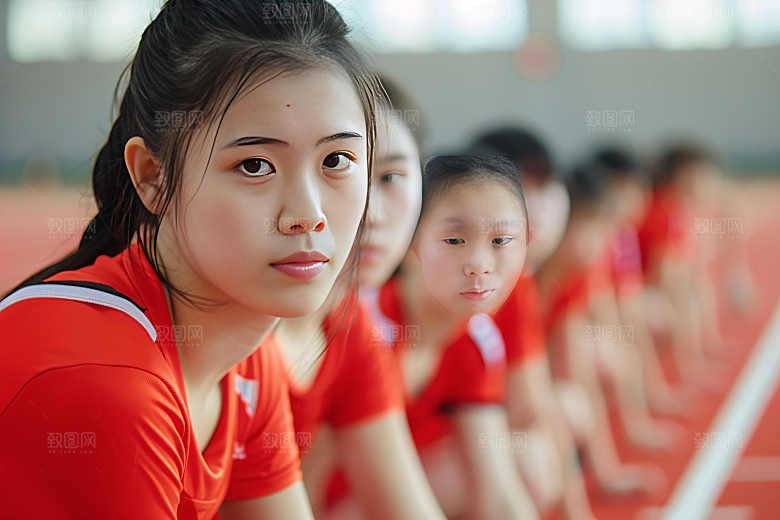 校园运动操场青少年摄影图