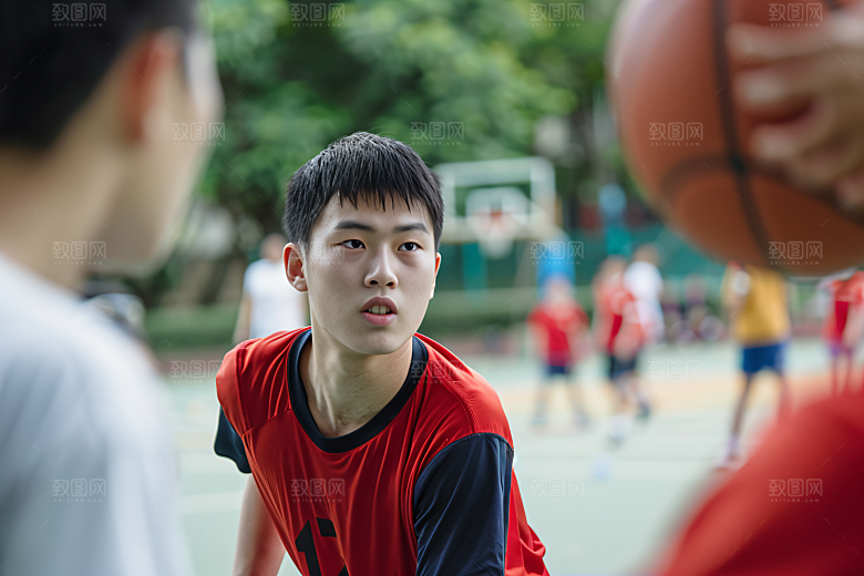 校园运动青少年高清摄影图