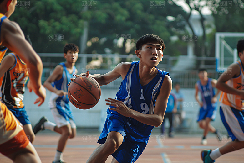 校园运动青春锻炼摄影图
