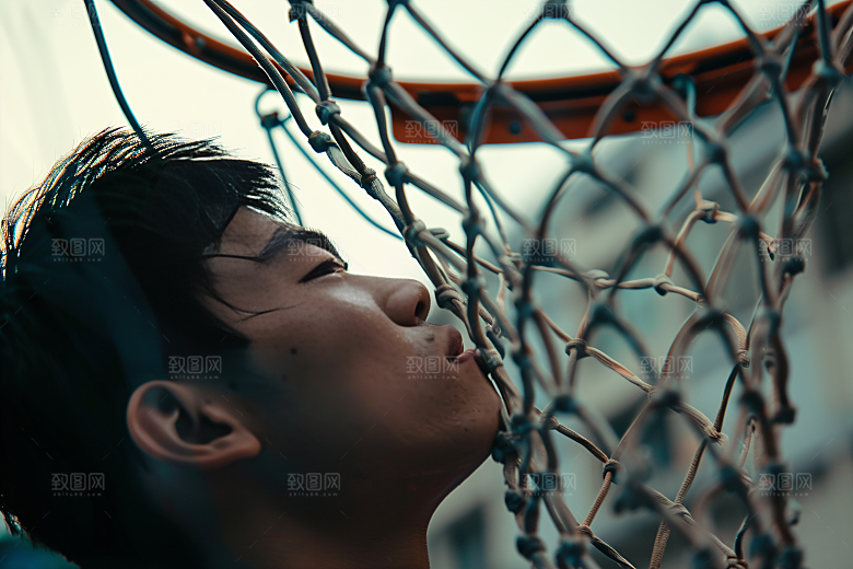 校园运动体育课上课摄影图
