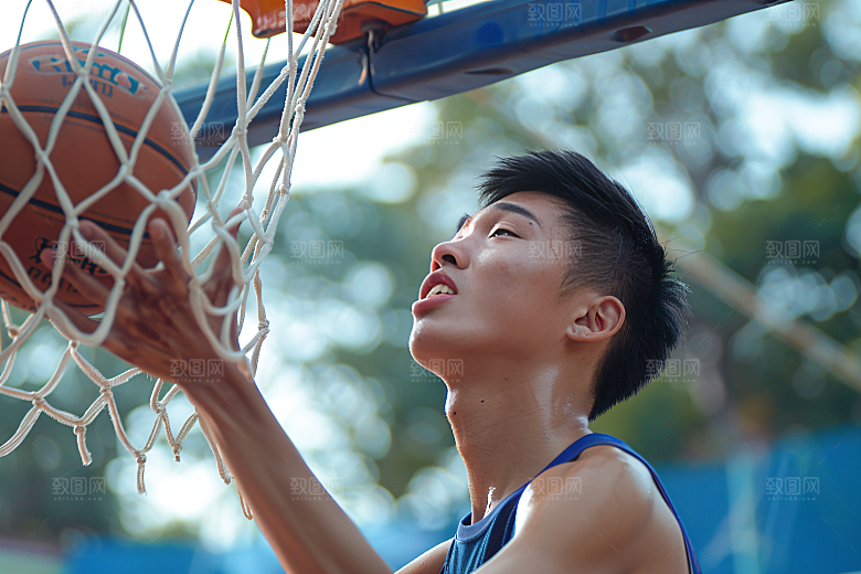 校园运动青春体育课摄影图