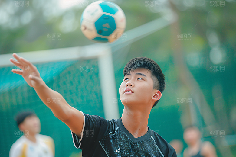 校园运动运动场青春摄影图