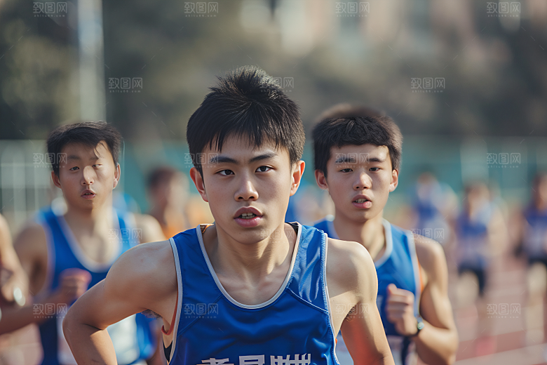 校园运动培训健康摄影图