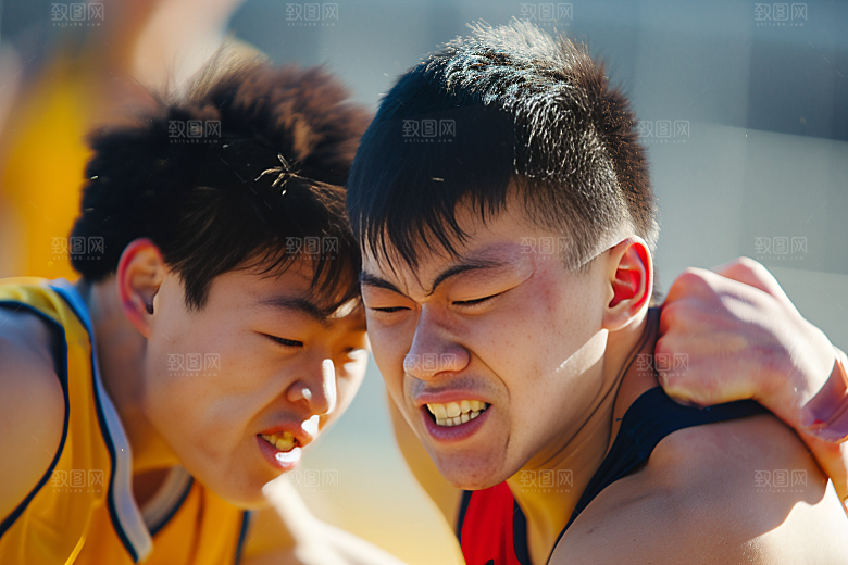 校园运动锻炼学生摄影图