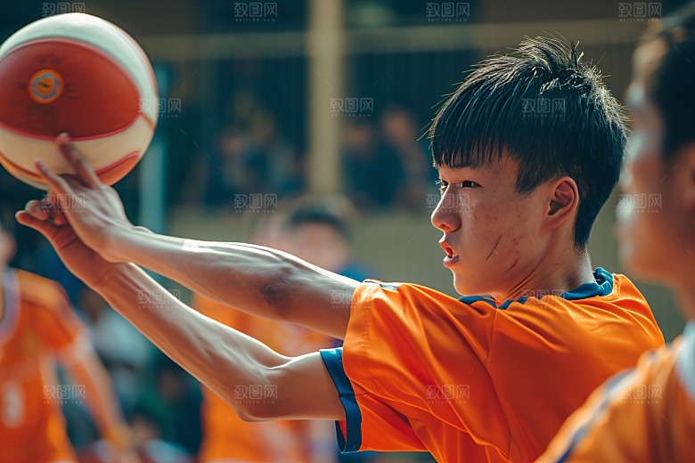 校园运动学生锻炼摄影图