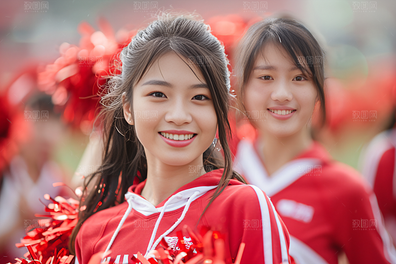 校园运动运动场青春摄影图
