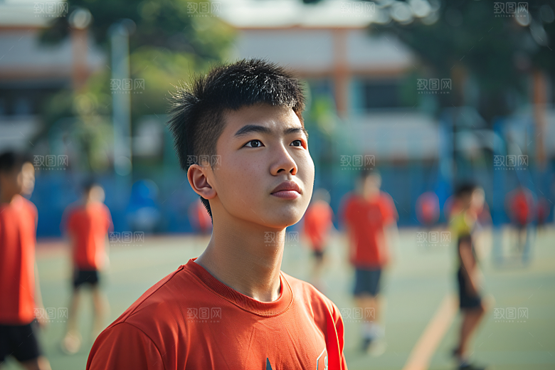 校园运动培训运动场摄影图