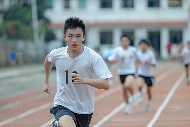 校园运动高清上课摄影图