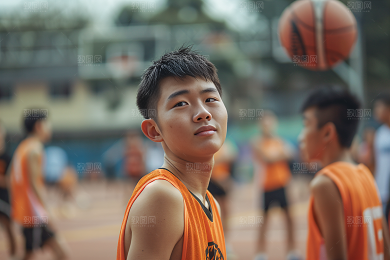 校园运动运动场锻炼摄影图