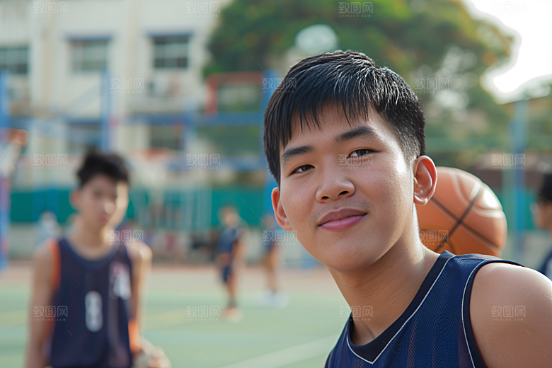 校园运动高清青少年摄影图
