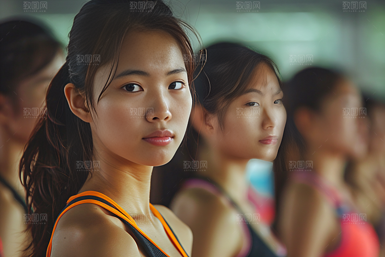 校园运动操场锻炼摄影图