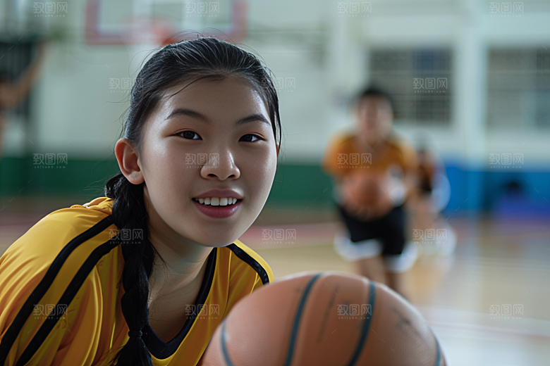 校园运动学生青春摄影图