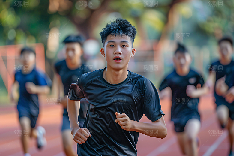 校园运动青少年运动场摄影图