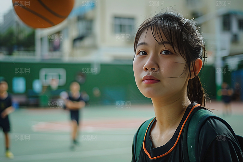 校园运动锻炼高清摄影图