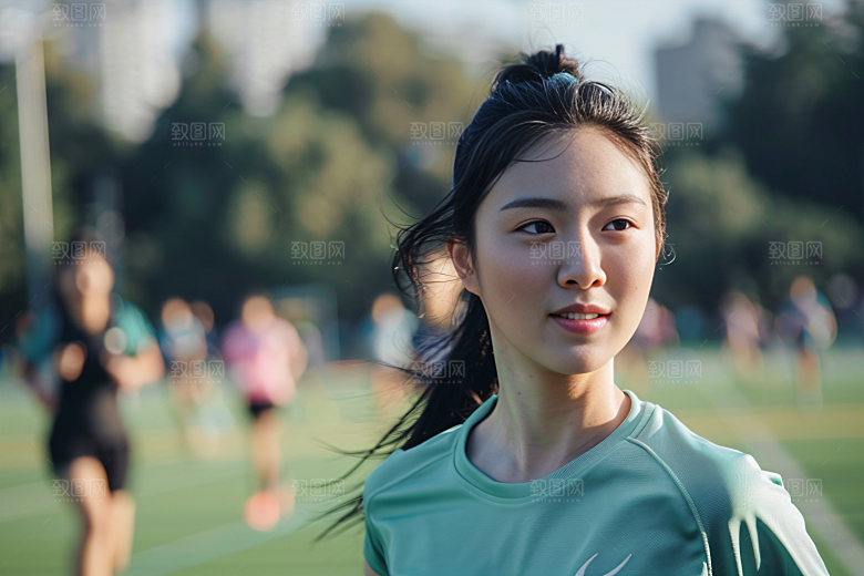 校园运动培训青春摄影图