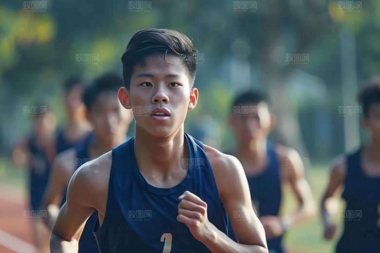 校园运动青春锻炼摄影图