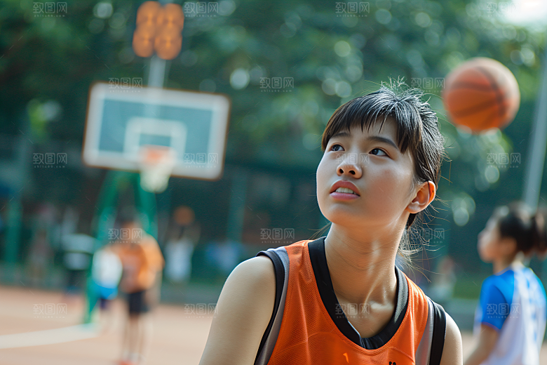 校园运动高清培训摄影图
