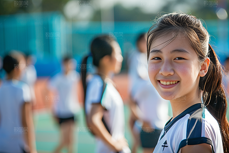 校园运动青少年学生摄影图