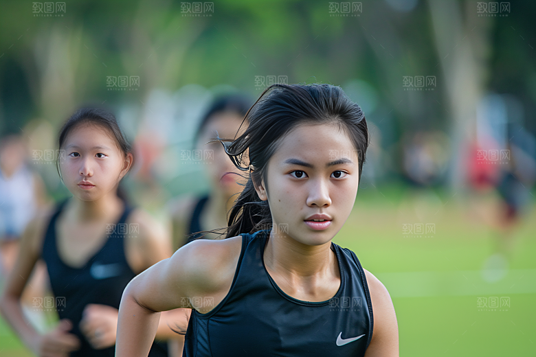 校园运动青少年学生摄影图