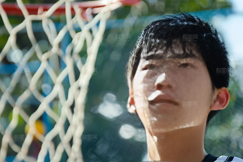 校园运动锻炼上课摄影图