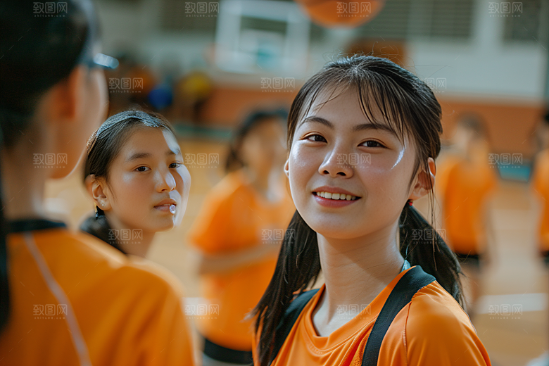 校园运动锻炼健康摄影图