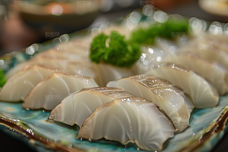 生鱼片高清鱼片摄影图