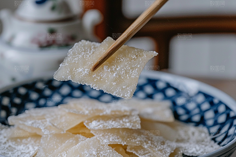 生鱼片鱼肉冰鲜摄影图