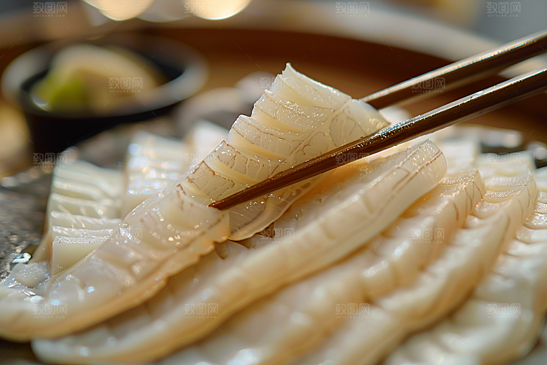 生鱼片新鲜鱼生摄影图