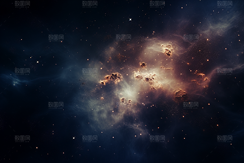 宇宙星云未来梦幻素材