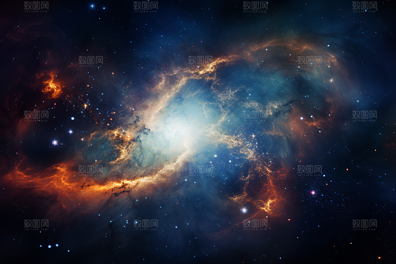 宇宙星云科幻太空素材