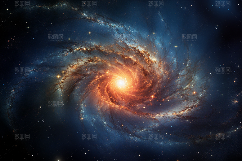 宇宙星云唯美梦幻素材