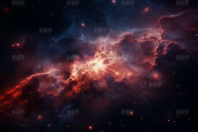 宇宙星云太空银河素材