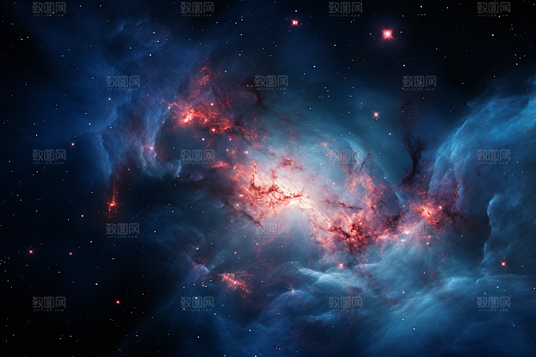 宇宙星云星空未来素材