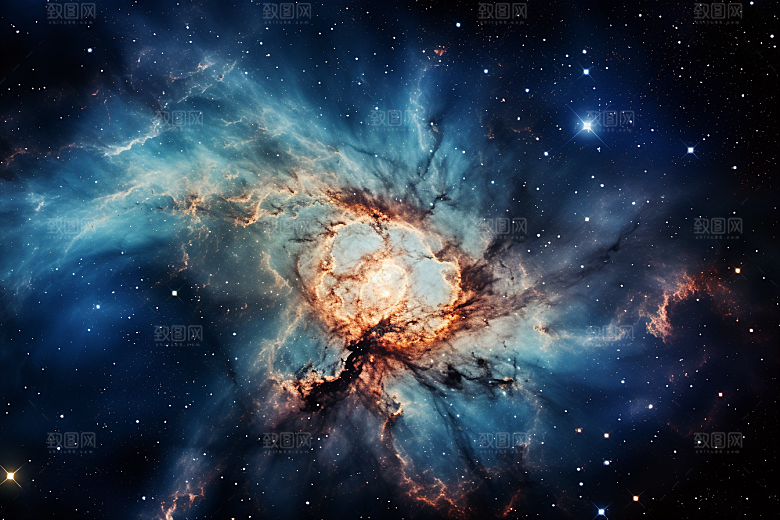 宇宙星云未来科幻素材