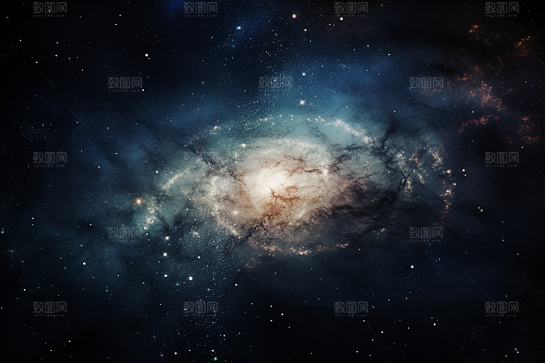 宇宙星云太空科技素材