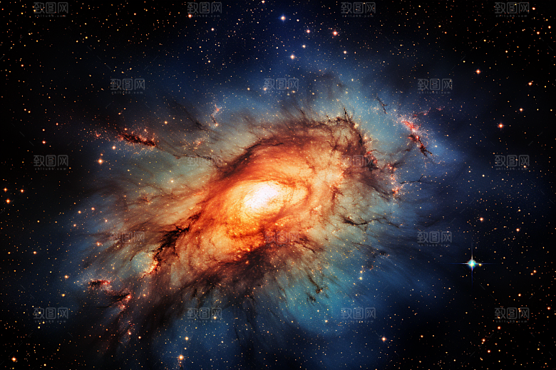 宇宙星云星空唯美素材