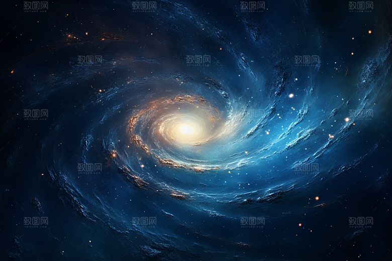宇宙星云太空科技素材