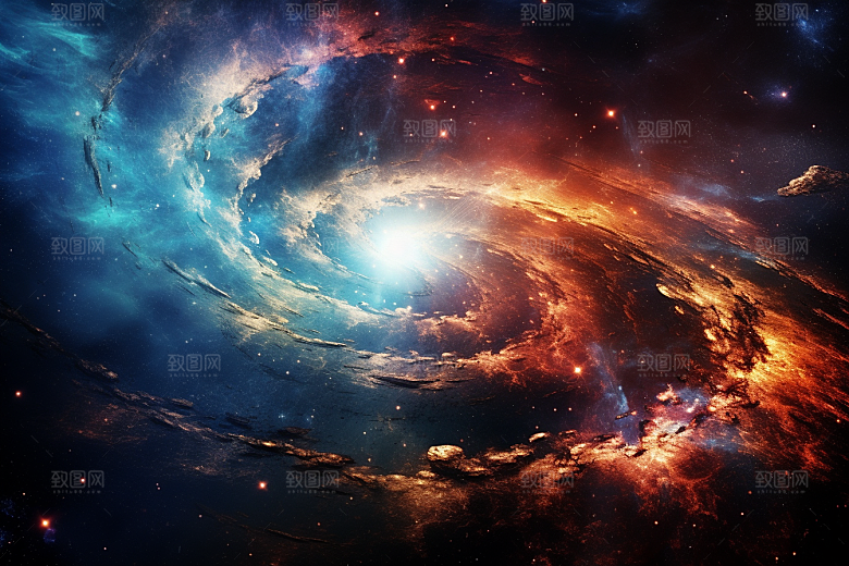 宇宙星云高清星空素材