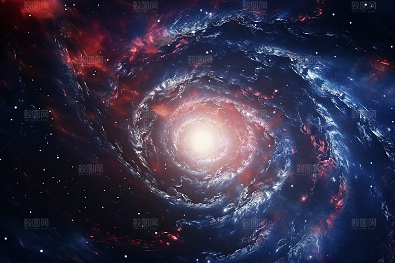 宇宙星云科幻科技素材
