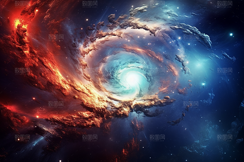 宇宙星云太空银河素材