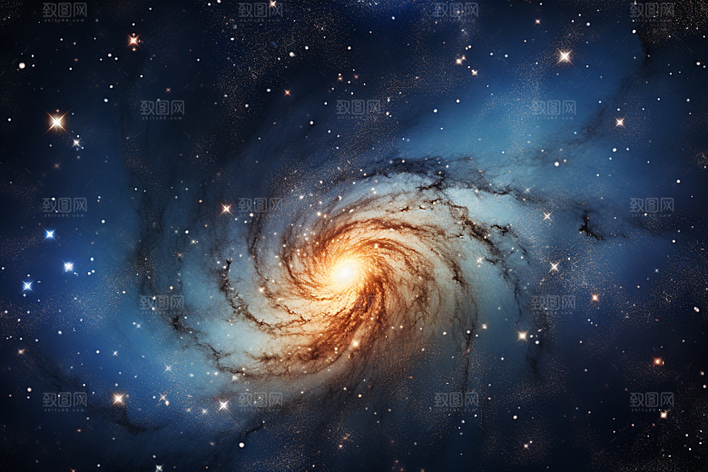 宇宙星云银河唯美素材
